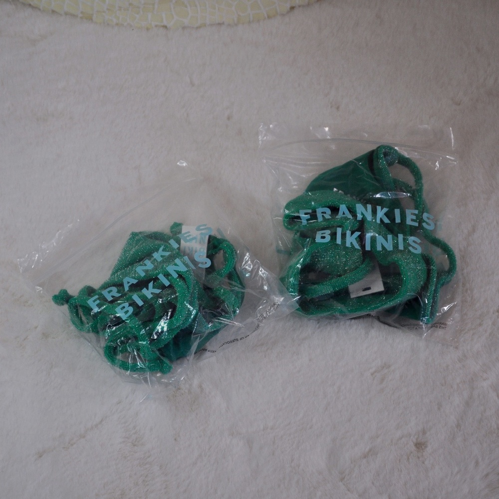 Frankie's Bikini Green String Bikini